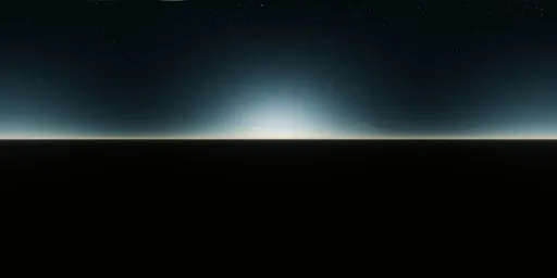 Clear night sky with stars