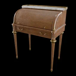 Antique secretary desk