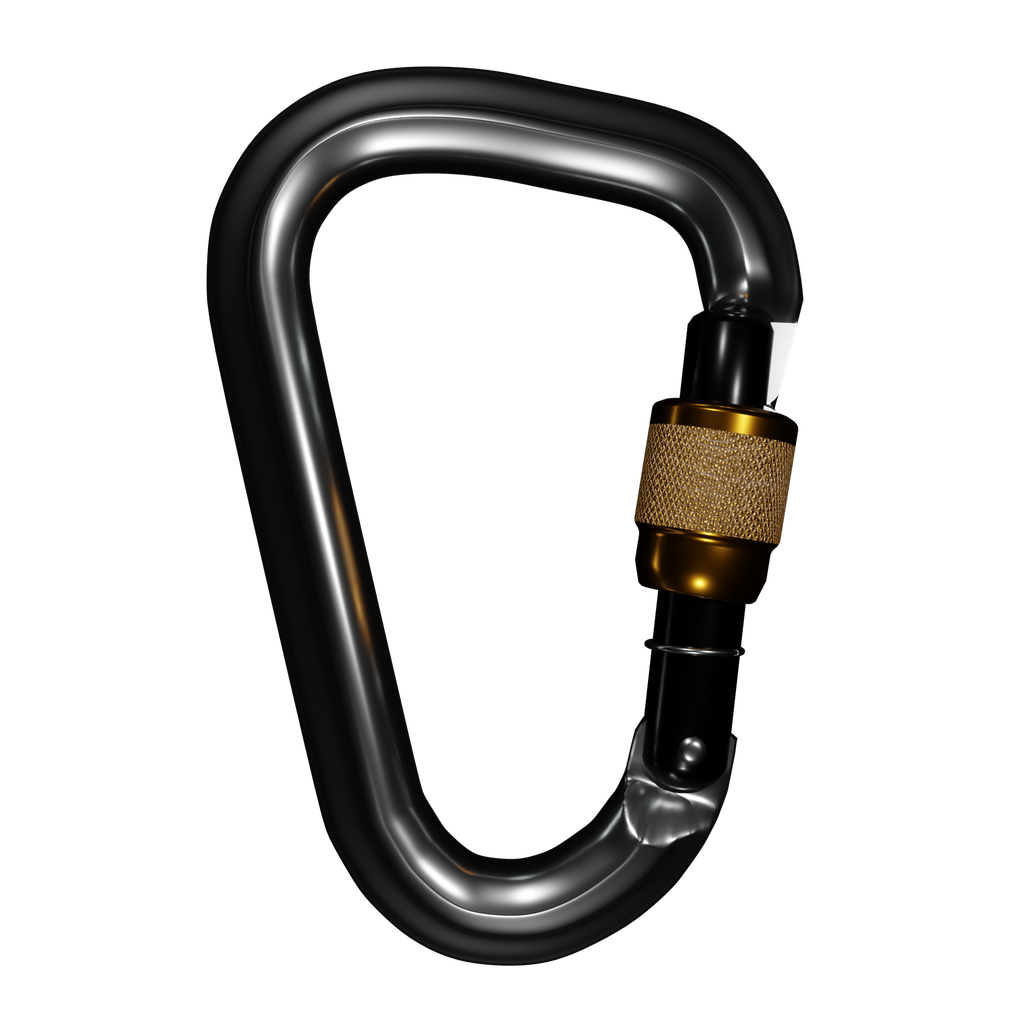 Climbing carabiner HMS Sport models BlenderKit