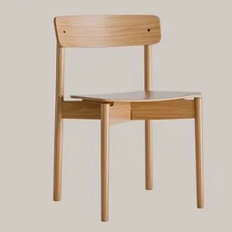 Minimal Scandinavian Chair