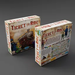 Ticket to Ride Boardgame