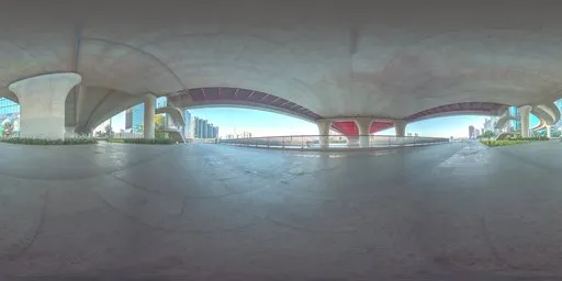 Under Ba Son Bridge View