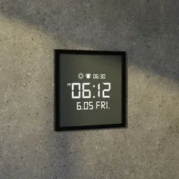 Digital Wall Clock