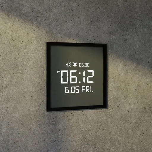 Digital Wall Clock