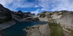 Mountain Glacier Lake Landscape