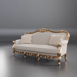 Luxurious Classic Couch