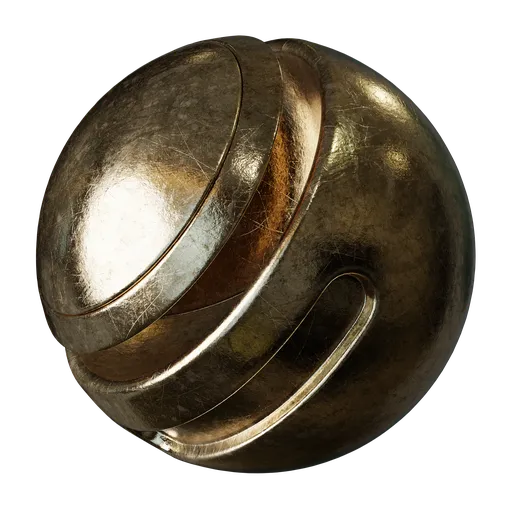 Old brass metal