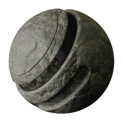 Jagged Slate Rock