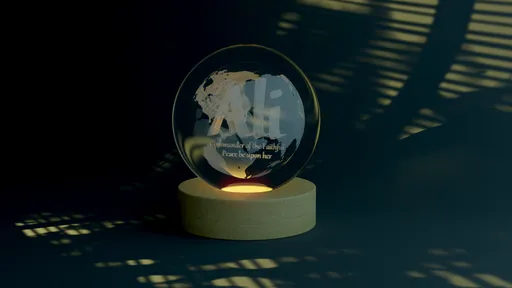 Glass Globe Decor Render
