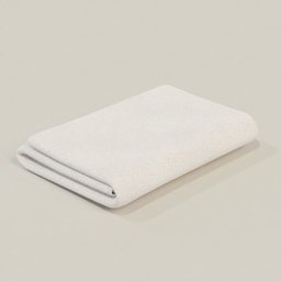 Folded towel