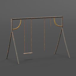 Old Playground Item: Swing