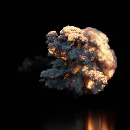 Aerial Explosion Static