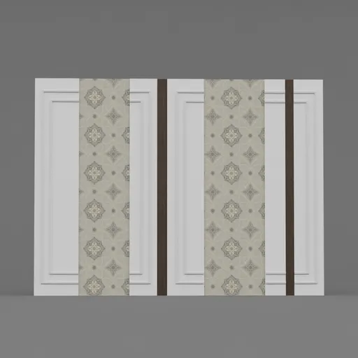 Neoclassical Molded Wall Panel Unit