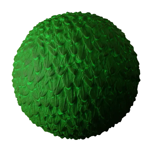 Feathers - Green