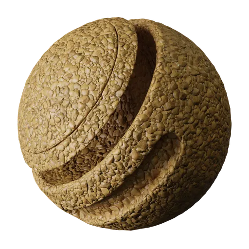 Tan Pebble Gravel
