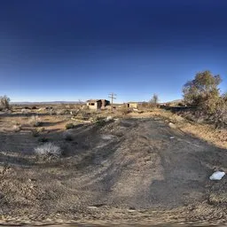 Sunset Day Village Blue Sky