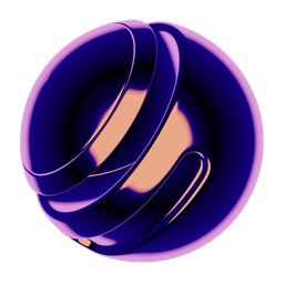 Purple Iridescent