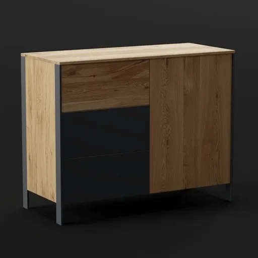 Wooden Sideboard Cabinet