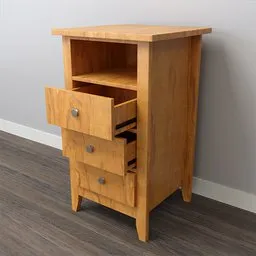 Bedside table  3 drawers