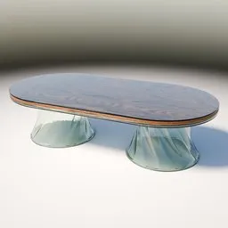 Modern Design Glas Coffee Table