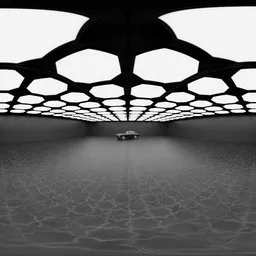 Hexagon Light Automotive Studio HDRI
