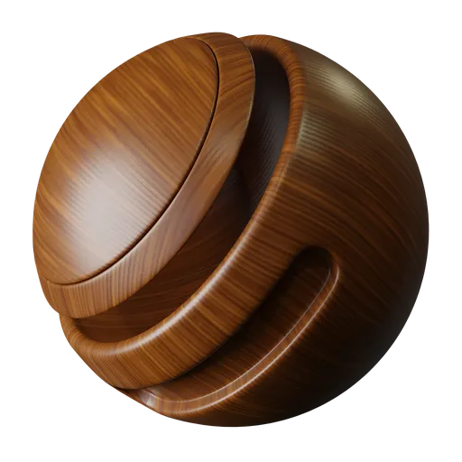 Ribbon sapele wood