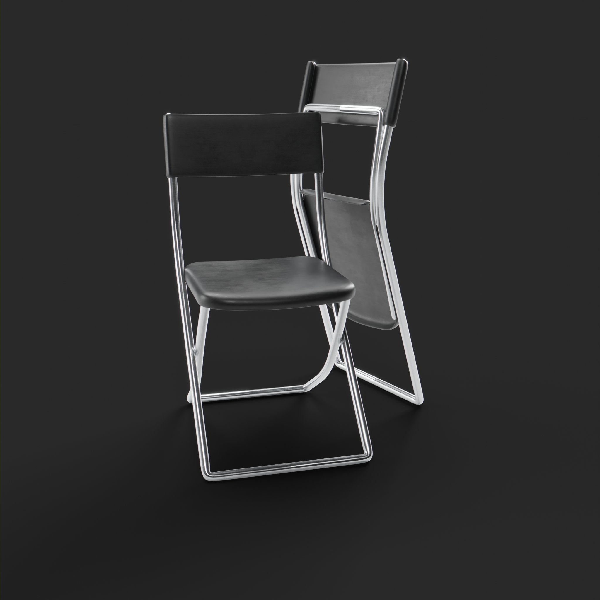 Foldable Chair FREE 3D Regular Chair models BlenderKit