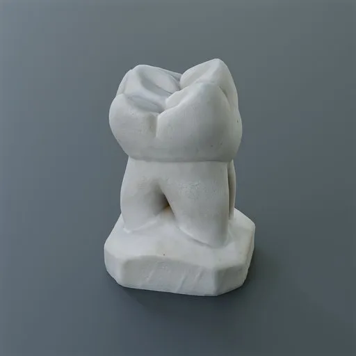 Tooth Sculpture Lower First Molar