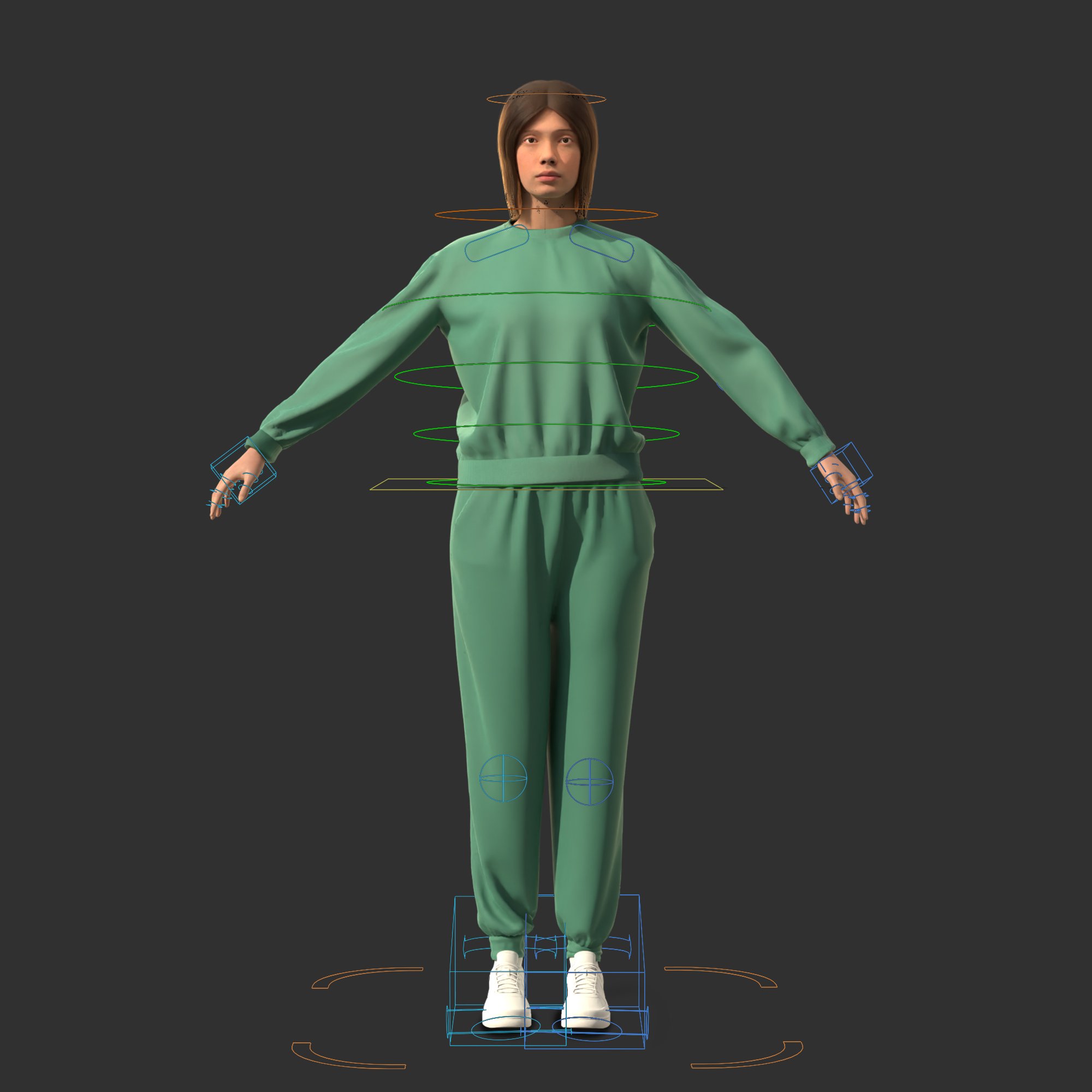 Woman | 3D Women models | BlenderKit