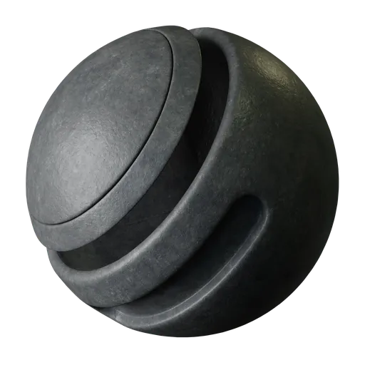 Grey painted metal