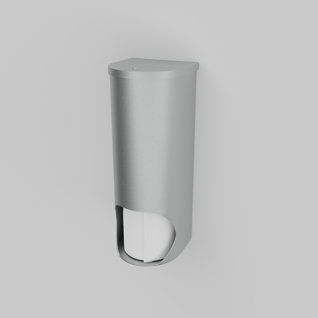 BlenderKit Download the FREE Toilet Paper Dispenser model
