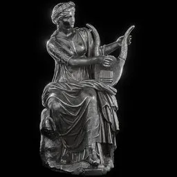 statue of Steel Terpischore
