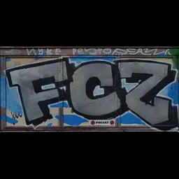 Graffiti Wall (Photoscanned)