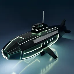Sci Fi Submarine