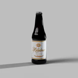 Classic Glass Beer Bottle