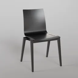 Stockholm Chair B123 - Black Grain