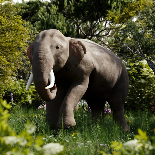 Elephant (IK rigged)