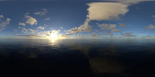 Sunset cloud yellow