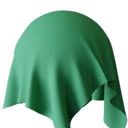 Green wool