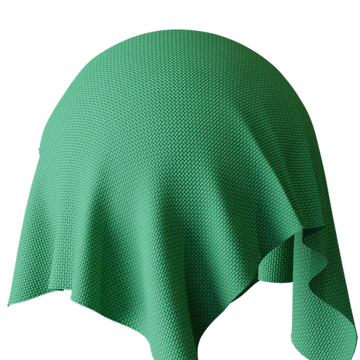 Green wool