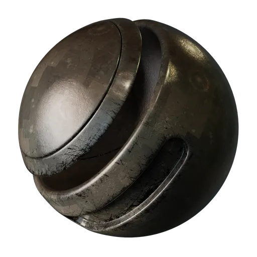 Worn Metal Camouflage