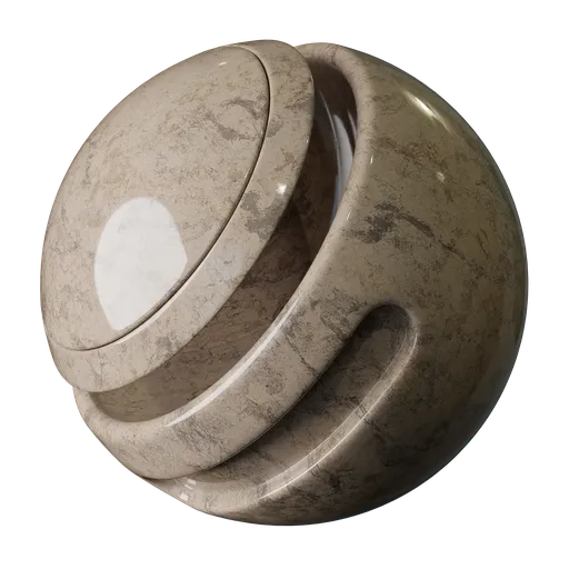 Polished Travertine Marble