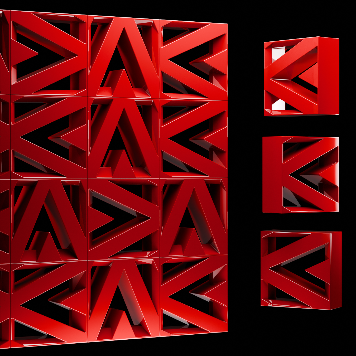 3D Panels models | BlenderKit