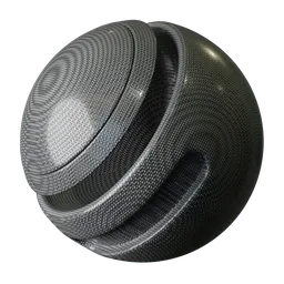 Procedural Carbon Fiber Material