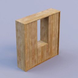 oak wood cabinet