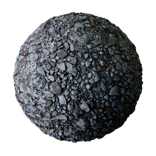Ground River Rocks