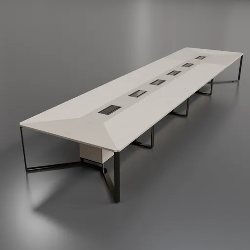 Conference table 20 seats Oak