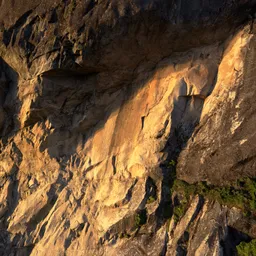 Rock Cliff Overhand Photoscan