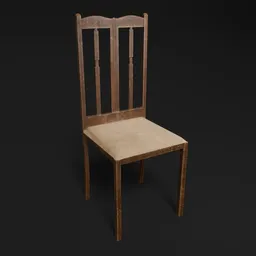 Vintage Wooden Chair