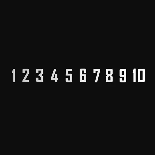 Numbers Pack 0-10